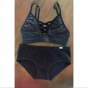 Matching bra and panty set